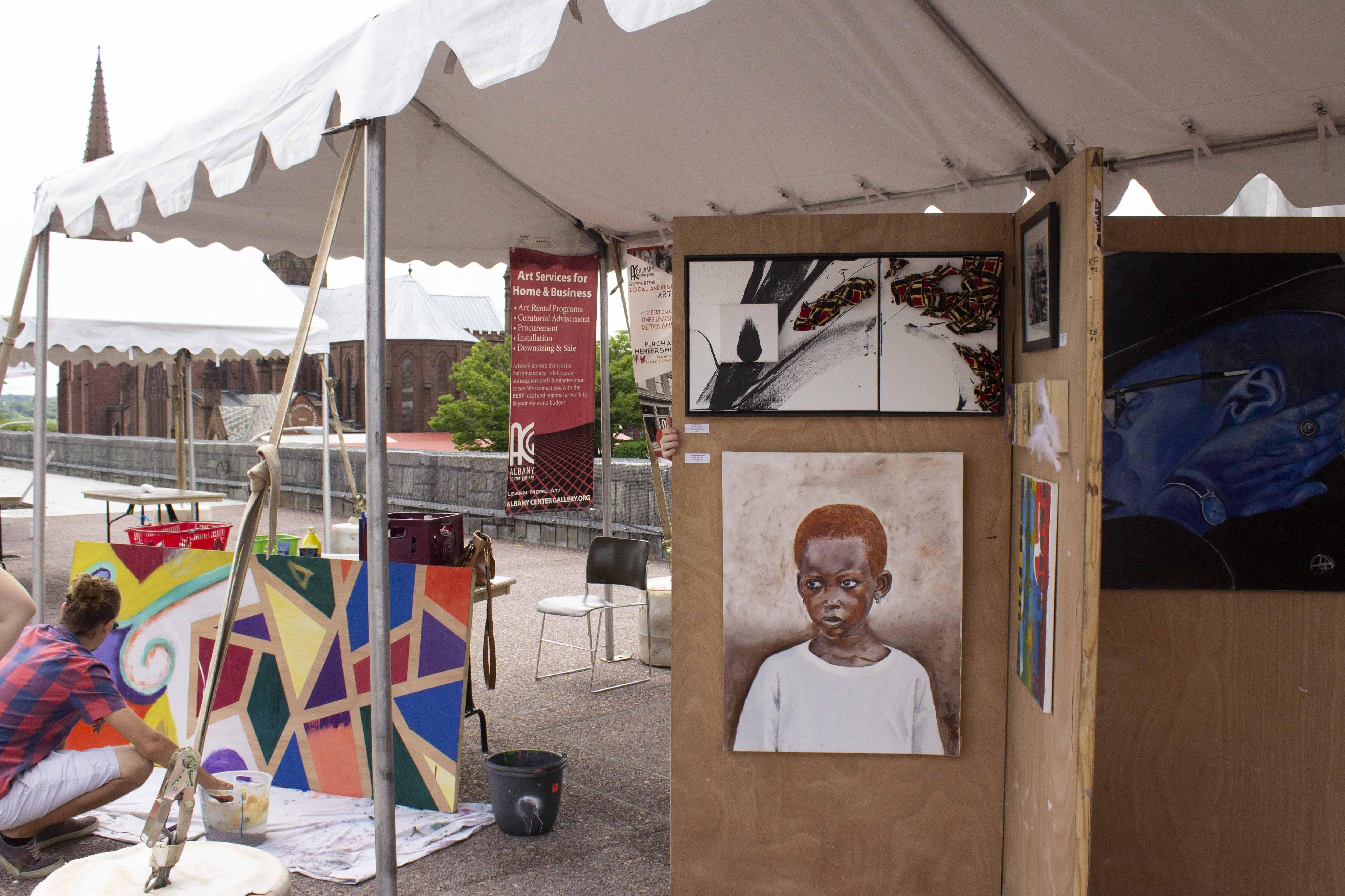 PopUp Exhibit 2018 Black Arts and Cultural Festival Albany Center